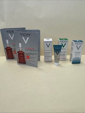 VICHY 6p Travel Size Serum & Moisturizer NIB $30